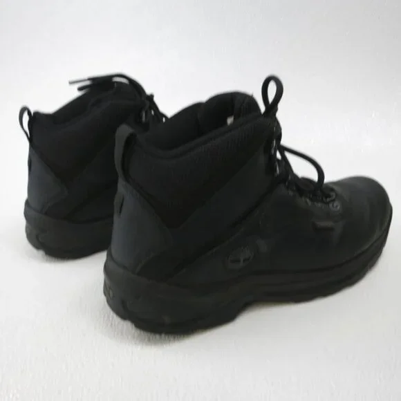 Timberland Waterproof Black Leather Hiking Boots Shoe Mens Comfort Footwear sz 9 Amazon.com | Timberland Men main image 3